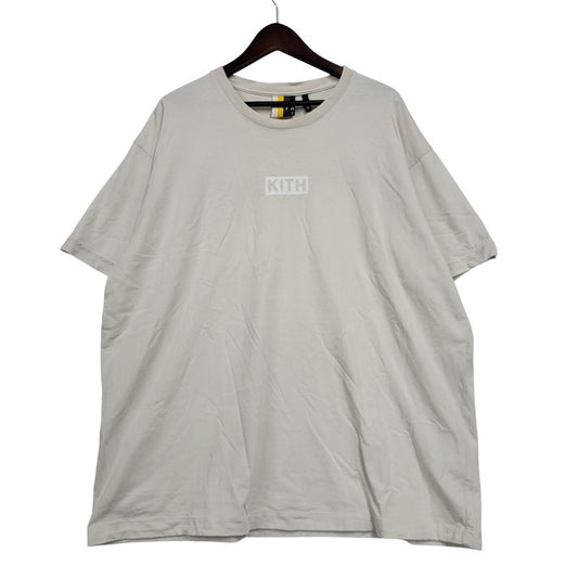 【中古品】【メンズ】 KITH キス VINTAGE WASH TEE KH030097 ヴィンテージ ウォッシュ Tシャツ 半袖 トップス 142-260331-as-06-izu サイズ：XXL カラー：ホワイト系 万代Net店