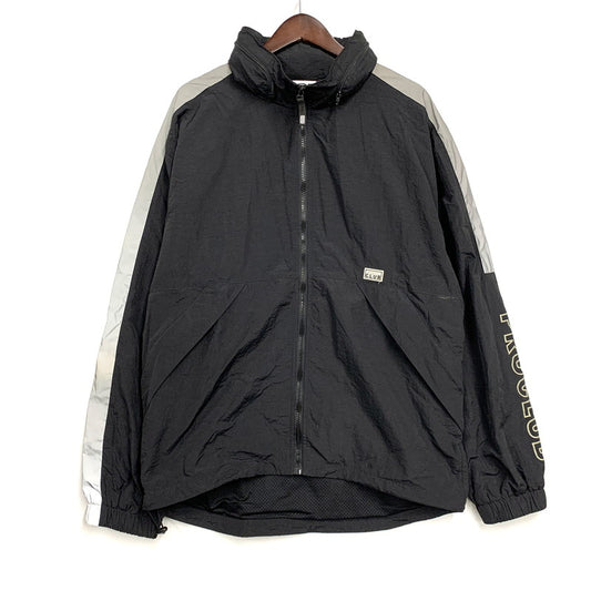 【中古品】【メンズ】 PRO CLUB プロクラブ FULL COURT WINDBREAKER JACKET ウインドブレーカージャケット 147-260331-as-02-izu サイズ：L カラー：ブラック 万代Net店