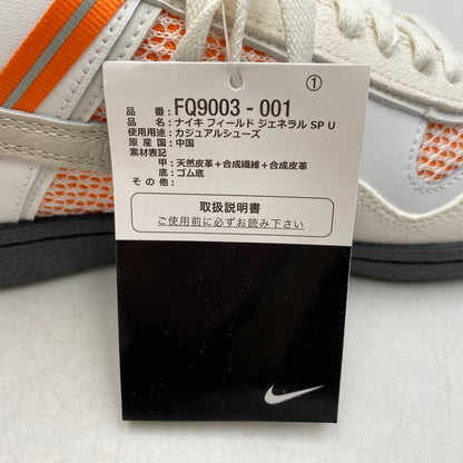 【中古美品】【メンズ】 NIKE×UNION ナイキ×ユニオン FQ9003-001 FIELD GENERAL SP フィールド ジェネラル スペシャル スニーカー シューズ 靴 160-260327-cs-15-izu サイズ：27.5cm カラー：IVORY/LT OREWOOD BRN 万代Net店