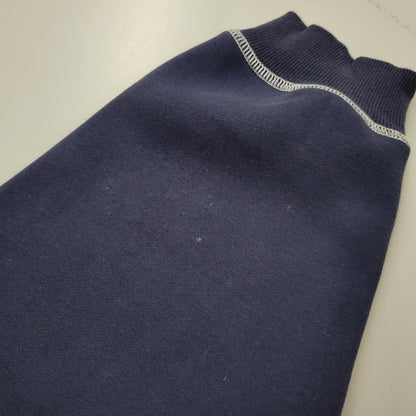 【中古品】【メンズ】 TRIBE WEAR トライブウェア NOT BASIC HOODIE ノット ベーシック フーディー パーカー 長袖 トップス 142-260331-as-08-izu サイズ：L カラー：ネイビー 万代Net店