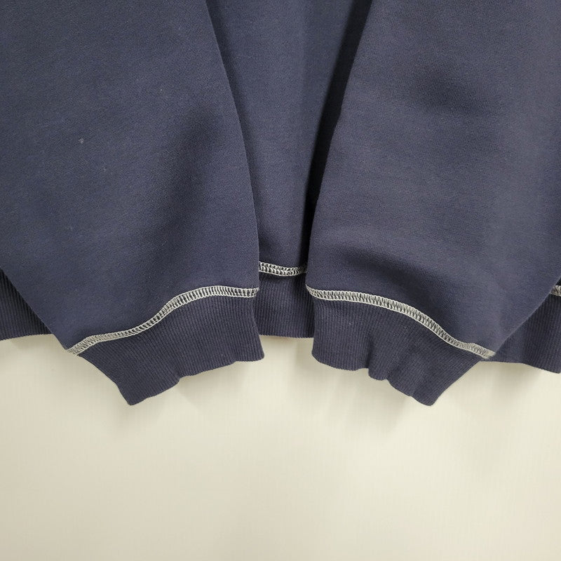 【中古品】【メンズ】 TRIBE WEAR トライブウェア NOT BASIC HOODIE ノット ベーシック フーディー パーカー 長袖 トップス 142-260331-as-08-izu サイズ：L カラー：ネイビー 万代Net店