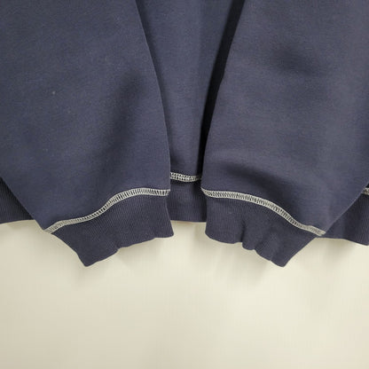 【中古品】【メンズ】 TRIBE WEAR トライブウェア NOT BASIC HOODIE ノット ベーシック フーディー パーカー 長袖 トップス 142-260331-as-08-izu サイズ：L カラー：ネイビー 万代Net店