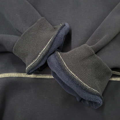 【中古品】【メンズ】 TRIBE WEAR トライブウェア NOT BASIC HOODIE ノット ベーシック フーディー パーカー 長袖 トップス 142-260331-as-08-izu サイズ：L カラー：ネイビー 万代Net店