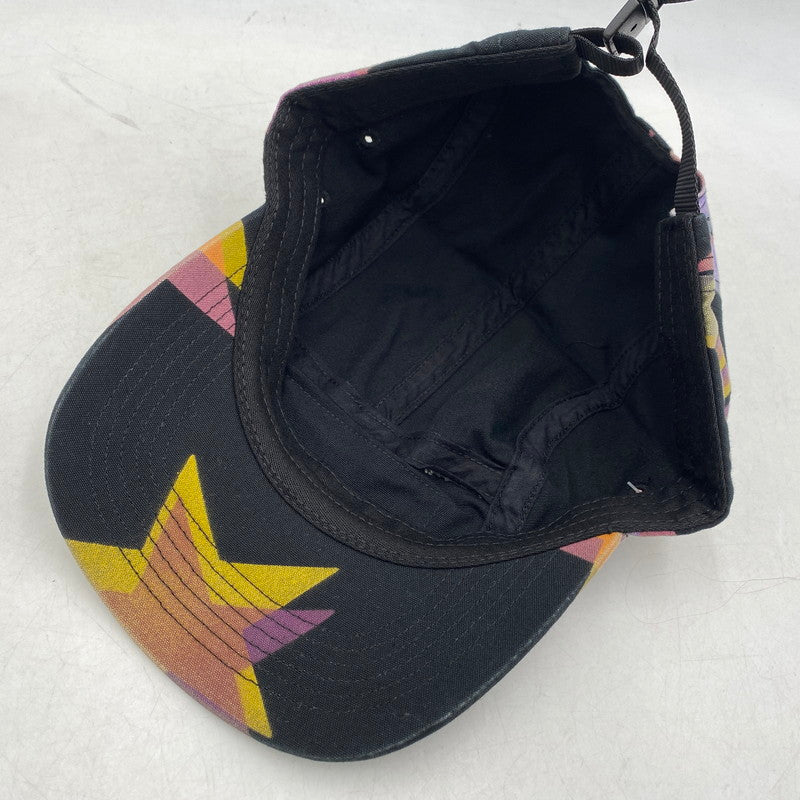 【中古品】【メンズ/レディース】 21SS GONZ STARS CAMP CAP ゴンズ スターズ キャンプ キャップ 帽子 185-260327-cs-10-izu サイズ：F カラー：ブラック 万代Net店