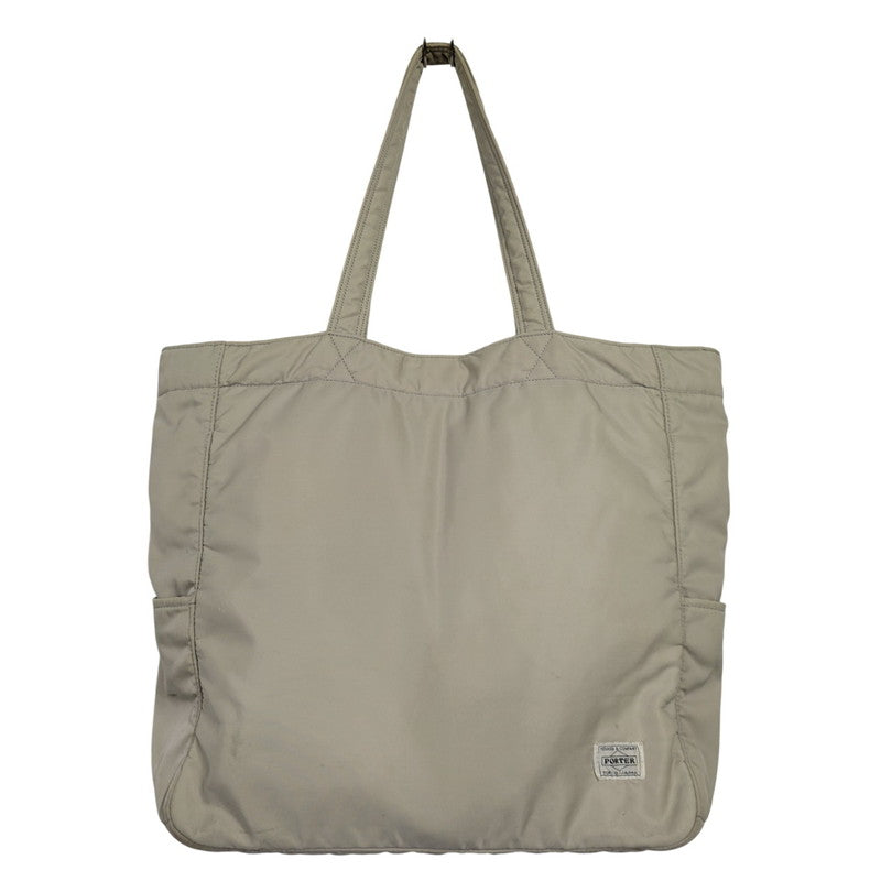 【中古品】【メンズ/レディース】 CREAM TOTE BAG クリーム トートバッグ カバン 鞄 188-260401-as-16-izu カラー：ベージュ系 万代Net店