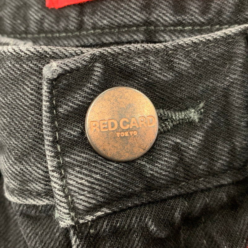【中古美品】【メンズ】 RED CARD TOKYO レッド カード トーキョー 11-21-1718-095 BEAMS別注 ビームス MUTE DENIM PANTS ミュート デニム パンツ ボトムス ズボン 151-260327-cs-09-izu サイズ：31 カラー：ブラック 万代Net店
