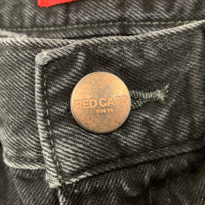 【中古美品】【メンズ】 RED CARD TOKYO レッド カード トーキョー 11-21-1718-095 BEAMS別注 ビームス MUTE DENIM PANTS ミュート デニム パンツ ボトムス ズボン 151-260327-cs-09-izu サイズ：31 カラー：ブラック 万代Net店