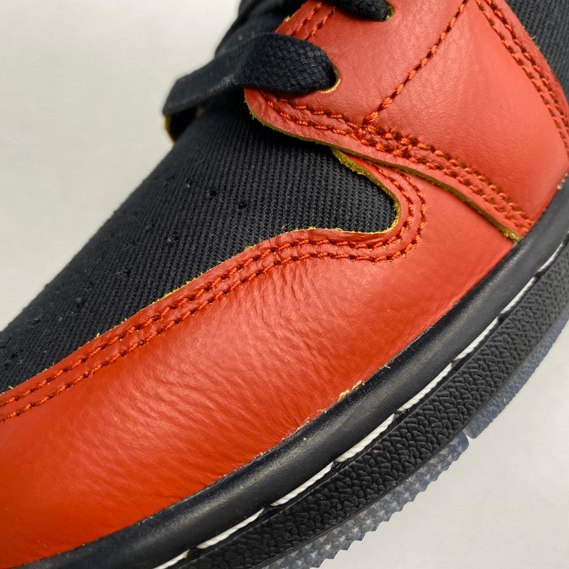 【中古美品】【メンズ/レディース】 IQ3460-010 AIR JORDAN 1 LOW SE エア ジョーダン ワン ロー エスイー スニーカー シューズ 靴 163-260327-cs-12-izu サイズ：26cm カラー：BLACK/BLACK-DRAGON RED-BLACK 万代Net店