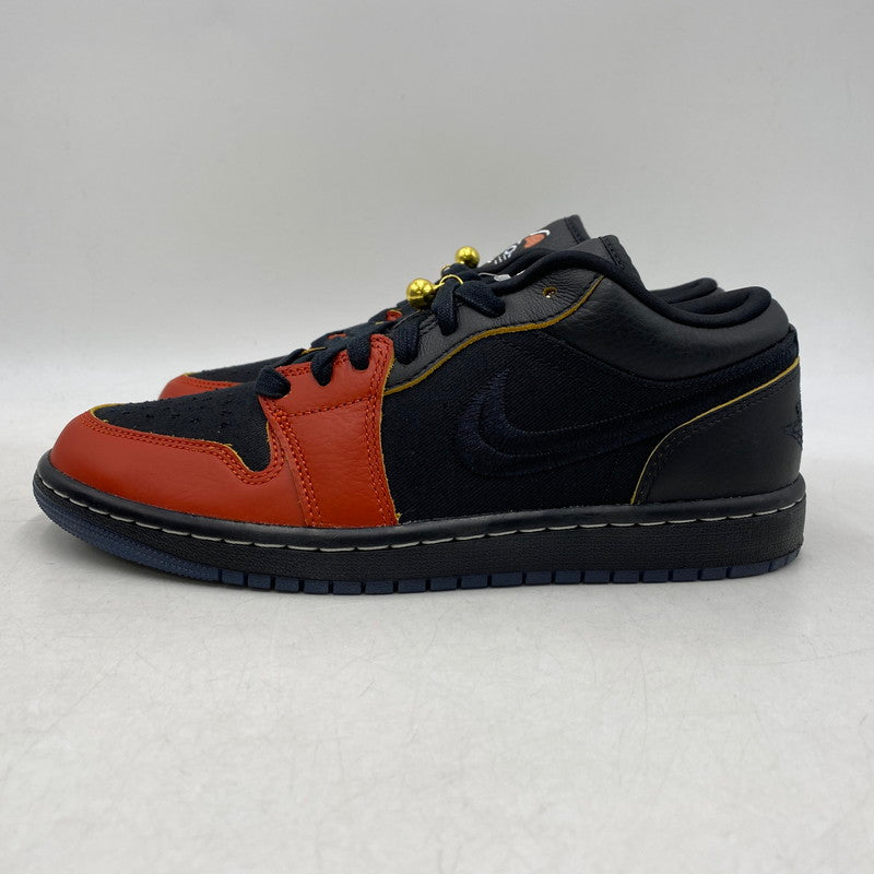 【中古美品】【メンズ/レディース】 IQ3460-010 AIR JORDAN 1 LOW SE エア ジョーダン ワン ロー エスイー スニーカー シューズ 靴 163-260327-cs-12-izu サイズ：26cm カラー：BLACK/BLACK-DRAGON RED-BLACK 万代Net店