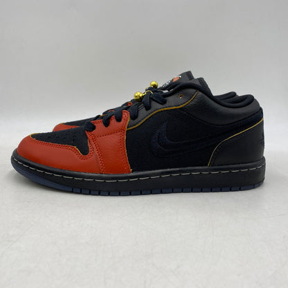 【中古美品】【メンズ/レディース】 IQ3460-010 AIR JORDAN 1 LOW SE エア ジョーダン ワン ロー エスイー スニーカー シューズ 靴 163-260327-cs-12-izu サイズ：26cm カラー：BLACK/BLACK-DRAGON RED-BLACK 万代Net店