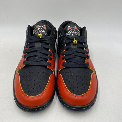 【中古美品】【メンズ/レディース】 IQ3460-010 AIR JORDAN 1 LOW SE エア ジョーダン ワン ロー エスイー スニーカー シューズ 靴 163-260327-cs-12-izu サイズ：26cm カラー：BLACK/BLACK-DRAGON RED-BLACK 万代Net店