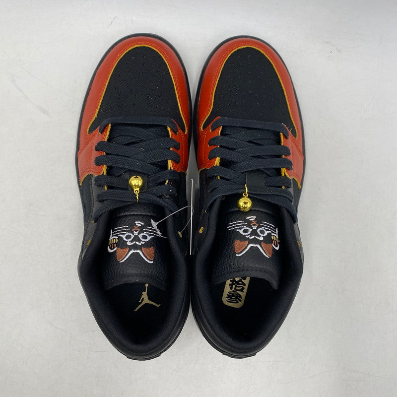 【中古美品】【メンズ/レディース】 IQ3460-010 AIR JORDAN 1 LOW SE エア ジョーダン ワン ロー エスイー スニーカー シューズ 靴 163-260327-cs-12-izu サイズ：26cm カラー：BLACK/BLACK-DRAGON RED-BLACK 万代Net店