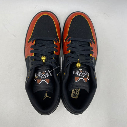 【中古美品】【メンズ/レディース】 IQ3460-010 AIR JORDAN 1 LOW SE エア ジョーダン ワン ロー エスイー スニーカー シューズ 靴 163-260327-cs-12-izu サイズ：26cm カラー：BLACK/BLACK-DRAGON RED-BLACK 万代Net店