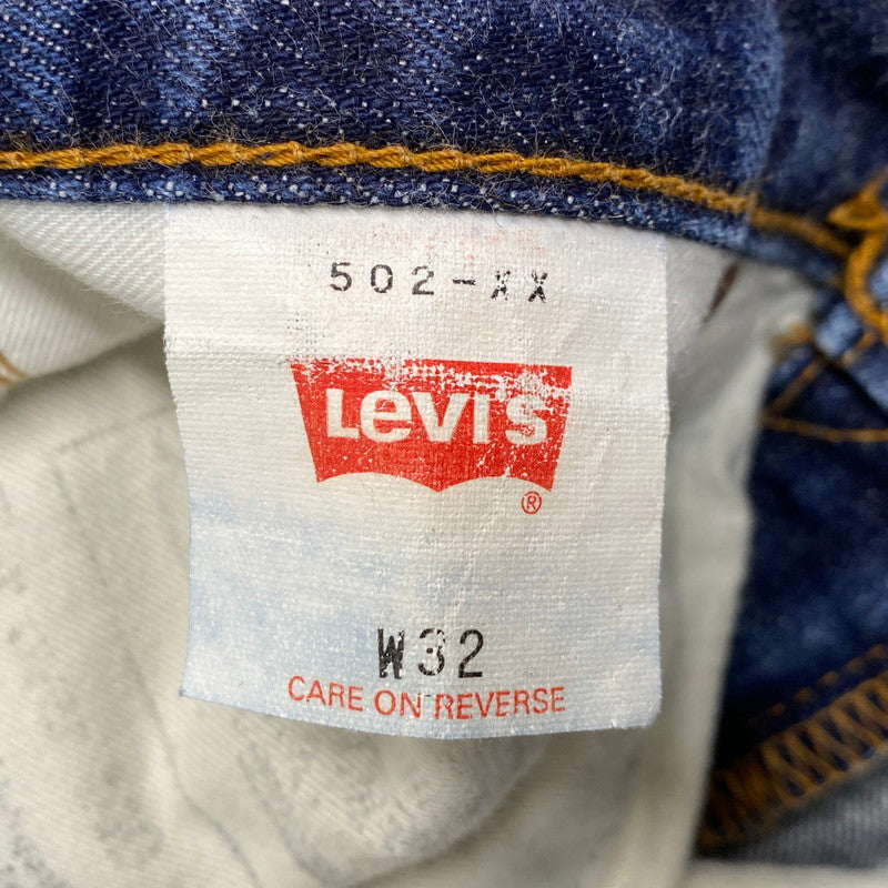 【中古品】【メンズ】 LEVI'S リーバイス 刻印J09 BIG-E 赤耳 140周年記念限定復刻 502XX DENIM PANTS デニム パンツ ボトムス 157-260402-kh-03-izu サイズ：32×36 カラー：インディゴ 万代Net店