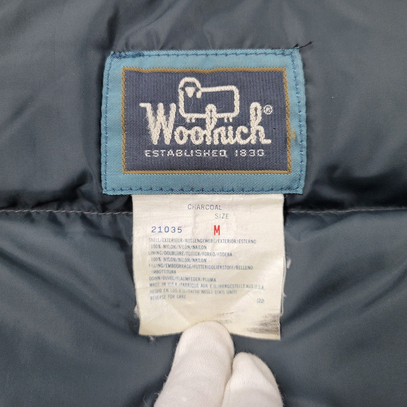 【中古品】【メンズ】 DOWN VEST 21035 ダウンベスト USA製 146-260401-as-28-izu サイズ：M カラー：チャコール 万代Net店