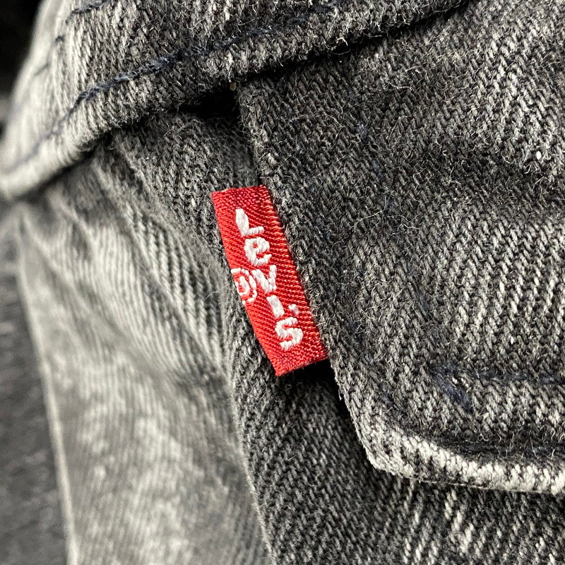 【中古品】【メンズ】 SMALL-E ACID WASH BLACK DENIM JACKET 70507-0253 アシッドウォッシュ ブラックデニムジャケット 刻印527 146-260403-as-10-izu サイズ：M カラー：ブラック 万代Net店