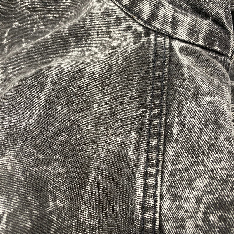 【中古品】【メンズ】 SMALL-E ACID WASH BLACK DENIM JACKET 70507-0253 アシッドウォッシュ ブラックデニムジャケット 刻印527 146-260403-as-10-izu サイズ：M カラー：ブラック 万代Net店