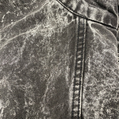 【中古品】【メンズ】 SMALL-E ACID WASH BLACK DENIM JACKET 70507-0253 アシッドウォッシュ ブラックデニムジャケット 刻印527 146-260403-as-10-izu サイズ：M カラー：ブラック 万代Net店