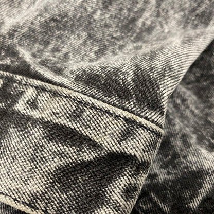 【中古品】【メンズ】 SMALL-E ACID WASH BLACK DENIM JACKET 70507-0253 アシッドウォッシュ ブラックデニムジャケット 刻印527 146-260403-as-10-izu サイズ：M カラー：ブラック 万代Net店