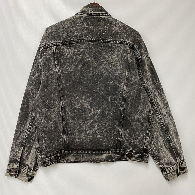 【中古品】【メンズ】 SMALL-E ACID WASH BLACK DENIM JACKET 70507-0253 アシッドウォッシュ ブラックデニムジャケット 刻印527 146-260403-as-10-izu サイズ：M カラー：ブラック 万代Net店