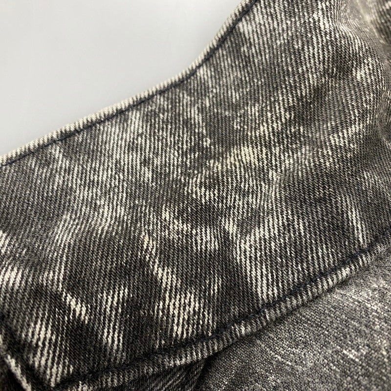 【中古品】【メンズ】 SMALL-E ACID WASH BLACK DENIM JACKET 70507-0253 アシッドウォッシュ ブラックデニムジャケット 刻印527 146-260403-as-10-izu サイズ：M カラー：ブラック 万代Net店