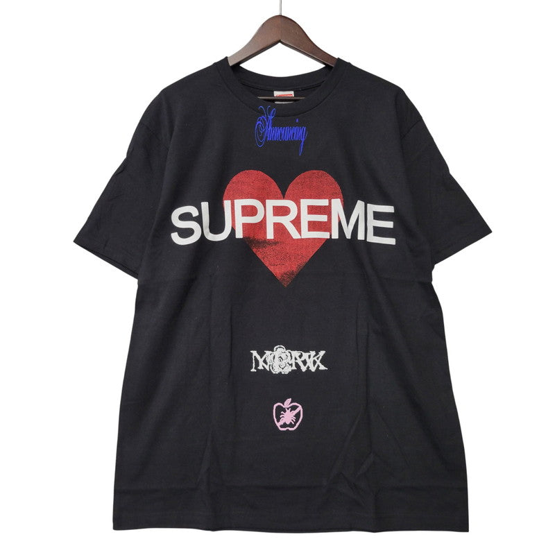 【中古美品】【メンズ】 25SS ANNOUNCING アナウンシング TEE Tシャツ トップス 半袖 149-260328-ya-02-izu サイズ：M カラー：BLACK 万代Net店