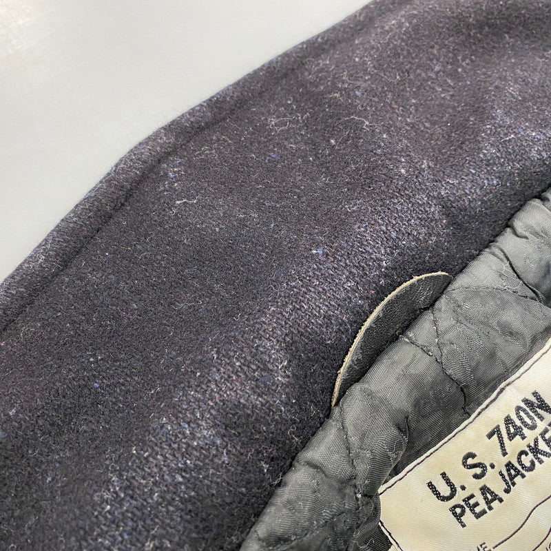 【現状渡し品】【メンズ】 U.S.740N PEA COAT ピーコート アウター 145-260402-kh-11-izu サイズ：40 カラー：ネイビー 万代Net店