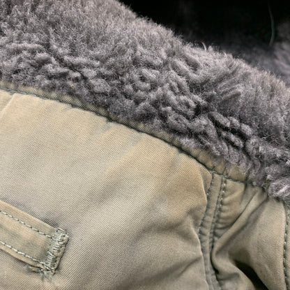 【現状渡し品】【メンズ】 U.S.AIR FORCE ユーエスエアフォース TYPE N-3B FLIGHT JACKET MIL-J-6279H 8415-899-0380 DSA 100-70-C-0430 フライトジャケット 146-260329-as-15-izu サイズ：M カラー：カーキ系 万代Net店