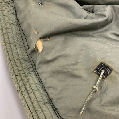 【現状渡し品】【メンズ】 U.S.AIR FORCE ユーエスエアフォース TYPE N-3B FLIGHT JACKET MIL-J-6279H 8415-899-0380 DSA 100-70-C-0430 フライトジャケット 146-260329-as-15-izu サイズ：M カラー：カーキ系 万代Net店