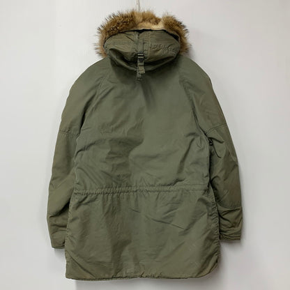 【現状渡し品】【メンズ】 U.S.AIR FORCE ユーエスエアフォース TYPE N-3B FLIGHT JACKET MIL-J-6279H 8415-899-0380 DSA 100-70-C-0430 フライトジャケット 146-260329-as-15-izu サイズ：M カラー：カーキ系 万代Net店