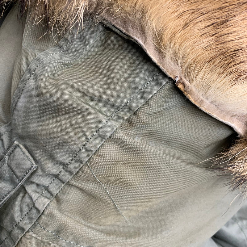 【現状渡し品】【メンズ】 U.S.AIR FORCE ユーエスエアフォース TYPE N-3B FLIGHT JACKET MIL-J-6279H 8415-899-0380 DSA 100-70-C-0430 フライトジャケット 146-260329-as-15-izu サイズ：M カラー：カーキ系 万代Net店