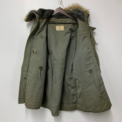 【現状渡し品】【メンズ】 U.S.AIR FORCE ユーエスエアフォース TYPE N-3B FLIGHT JACKET MIL-J-6279H 8415-899-0380 DSA 100-70-C-0430 フライトジャケット 146-260329-as-15-izu サイズ：M カラー：カーキ系 万代Net店