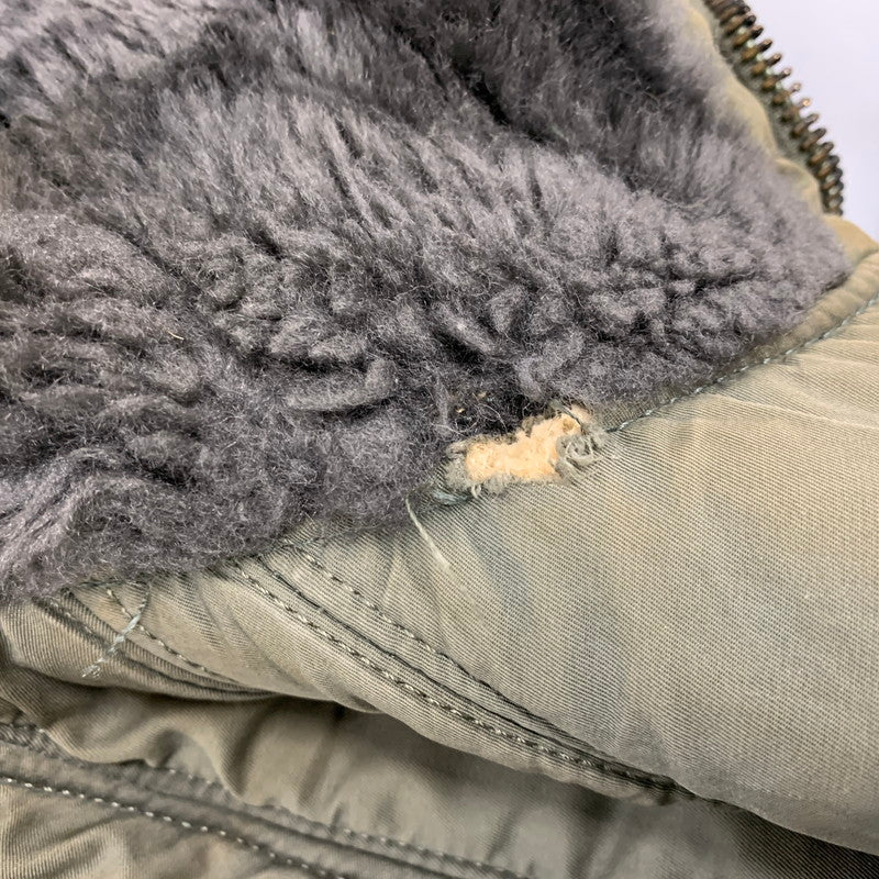 【現状渡し品】【メンズ】 U.S.AIR FORCE ユーエスエアフォース TYPE N-3B FLIGHT JACKET MIL-J-6279H 8415-899-0380 DSA 100-70-C-0430 フライトジャケット 146-260329-as-15-izu サイズ：M カラー：カーキ系 万代Net店