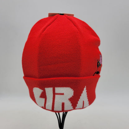 【中古美品】【メンズ/レディース】 × UNDERCOVER アンダーカバー GYAKUSOU BEANIE CK6781-611 ギャクソウ ビーニー ニット帽 帽子 185-260401-as-22-izu サイズ：ONE SIZE カラー：レッド 万代Net店
