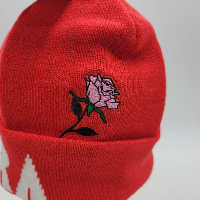 【中古美品】【メンズ/レディース】 × UNDERCOVER アンダーカバー GYAKUSOU BEANIE CK6781-611 ギャクソウ ビーニー ニット帽 帽子 185-260401-as-22-izu サイズ：ONE SIZE カラー：レッド 万代Net店