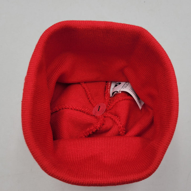 【中古美品】【メンズ/レディース】 × UNDERCOVER アンダーカバー GYAKUSOU BEANIE CK6781-611 ギャクソウ ビーニー ニット帽 帽子 185-260401-as-22-izu サイズ：ONE SIZE カラー：レッド 万代Net店
