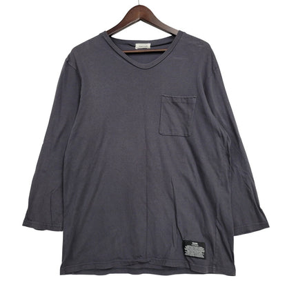 【中古品】【メンズ】 UNDERCOVERISM アンダーカバーイズム K4805 POCKET L S TEE ポケット ロングスリーブ Tシャツ トップス 長袖 140-260602-ya-15-izu サイズ：3 カラー：グレー 万代Net店