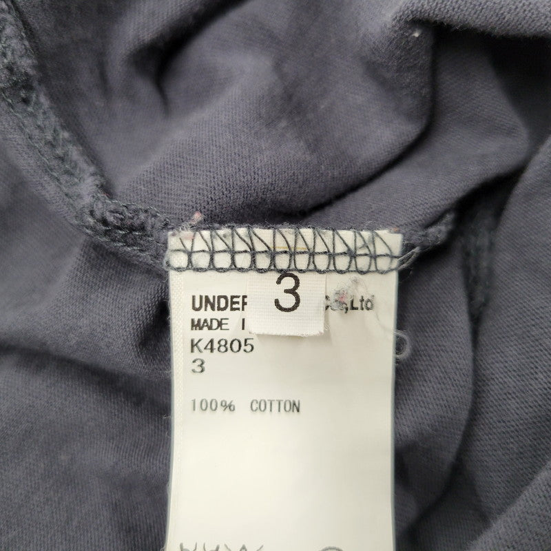 【中古品】【メンズ】 UNDERCOVERISM アンダーカバーイズム K4805 POCKET L S TEE ポケット ロングスリーブ Tシャツ トップス 長袖 140-260602-ya-15-izu サイズ：3 カラー：グレー 万代Net店
