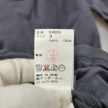 【中古品】【メンズ】 UNDERCOVERISM アンダーカバーイズム K4805 POCKET L S TEE ポケット ロングスリーブ Tシャツ トップス 長袖 140-260602-ya-15-izu サイズ：3 カラー：グレー 万代Net店