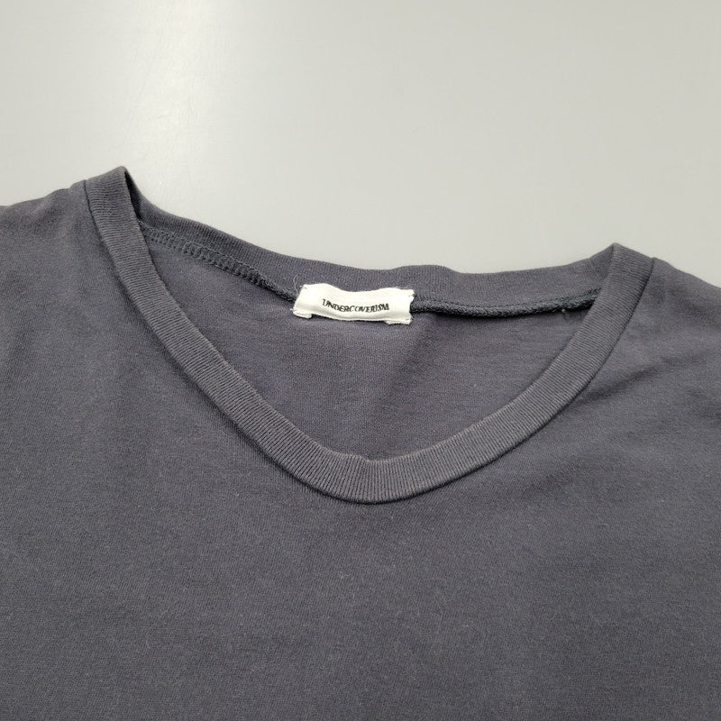 【中古品】【メンズ】 UNDERCOVERISM アンダーカバーイズム K4805 POCKET L S TEE ポケット ロングスリーブ Tシャツ トップス 長袖 140-260602-ya-15-izu サイズ：3 カラー：グレー 万代Net店