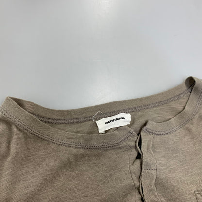 【中古品】【メンズ】 UNDERCOVERISM アンダーカバーイズム H4801-1 HENRYNECK POCKET LS TEE ヘンリーネック ポケット ロングスリーブ Tシャツ トップス 長袖 140-260728-cs-12-izu サイズ：2 カラー：ベージュ 万代Net店