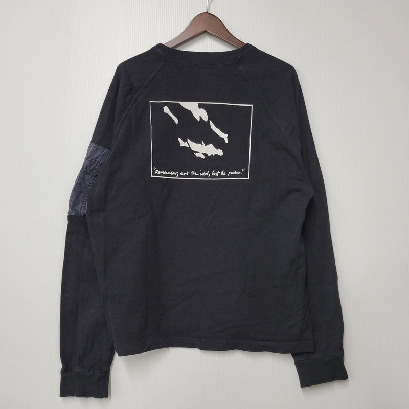 【中古品】【メンズ】 UCW4806-1 THE NEW WARRIORS MAN VLADS SWEAT SHIRT ニュー ウォリアーズ マン スウェットシャツ トップス 140-260329-kh-03-izu サイズ：2 カラー：ブラック 万代Net店