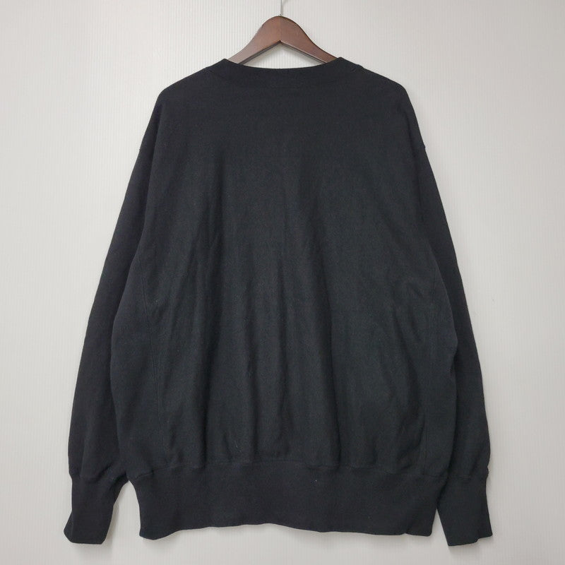 【中古品】【メンズ】 UC1B4810 ONCE IN A LIFETIME V NECK SWEAT SHIRT ワンスインアライフタイム Vネック スウェットシャツ トップス 140-260329-kh-05-izu サイズ：2 カラー：ブラック 万代Net店