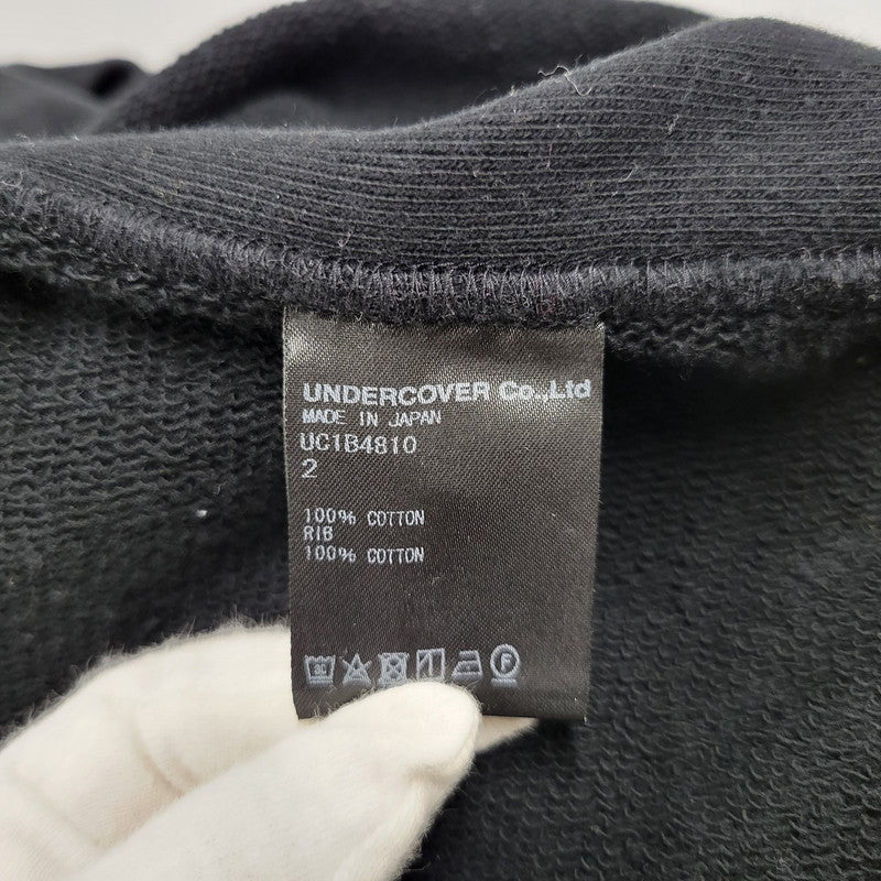 【中古品】【メンズ】 UC1B4810 ONCE IN A LIFETIME V NECK SWEAT SHIRT ワンスインアライフタイム Vネック スウェットシャツ トップス 140-260329-kh-05-izu サイズ：2 カラー：ブラック 万代Net店