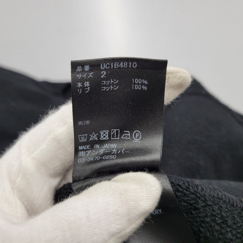 【中古品】【メンズ】 UC1B4810 ONCE IN A LIFETIME V NECK SWEAT SHIRT ワンスインアライフタイム Vネック スウェットシャツ トップス 140-260329-kh-05-izu サイズ：2 カラー：ブラック 万代Net店