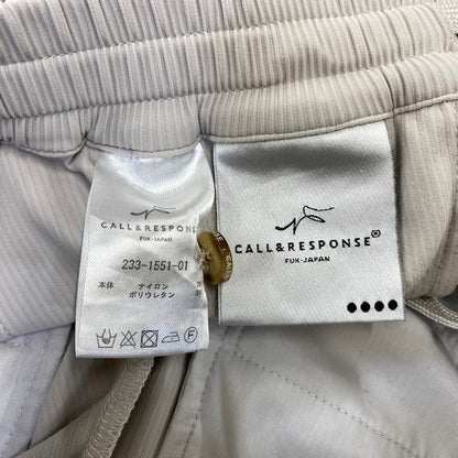 【中古品】【メンズ】 CALL&RESPONSE コールアンドレスポンス 233-1551-01 233-1101-04 CORDUROY PANTS&TAILORED JACKET SET-UP コーデュロイ パンツ＆テーラード ジャケット セットアップ 147-260720-ya-01-izu カラー：ベージュ 万代Net店