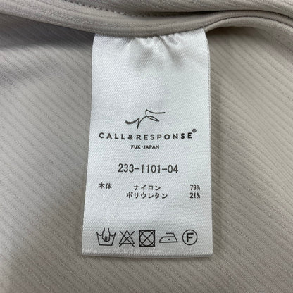 【中古品】【メンズ】 CALL&RESPONSE コールアンドレスポンス 233-1551-01 233-1101-04 CORDUROY PANTS&TAILORED JACKET SET-UP コーデュロイ パンツ＆テーラード ジャケット セットアップ 147-260720-ya-01-izu カラー：ベージュ 万代Net店