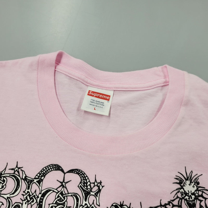 【中古品】【メンズ】 WOMBAT TEE ウォンバット Tシャツ 半袖 トップス 149-260329-as-02-izu サイズ：L カラー：ピンク 万代Net店