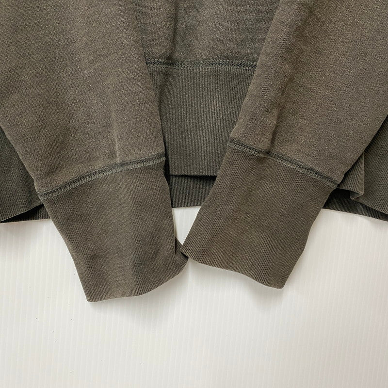 【中古品】【メンズ】 DELUXEWARE デラックスウエア 前V SWEATSHIRT スウェットシャツトップス 145-260402-kh-06-izu サイズ：L カラー：ブラウン 万代Net店