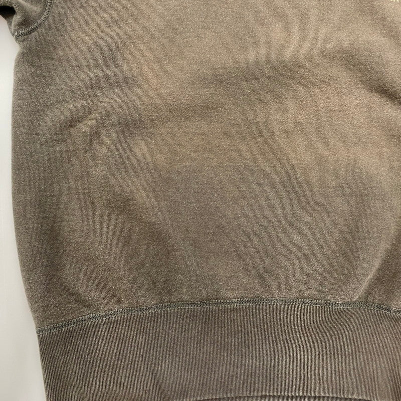 【中古品】【メンズ】 DELUXEWARE デラックスウエア 前V SWEATSHIRT スウェットシャツトップス 145-260402-kh-06-izu サイズ：L カラー：ブラウン 万代Net店